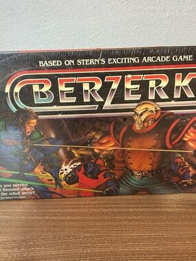 VTG 80s Berzerk Board Game  Never Opened